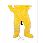 Yellow Dog Mascot Costume